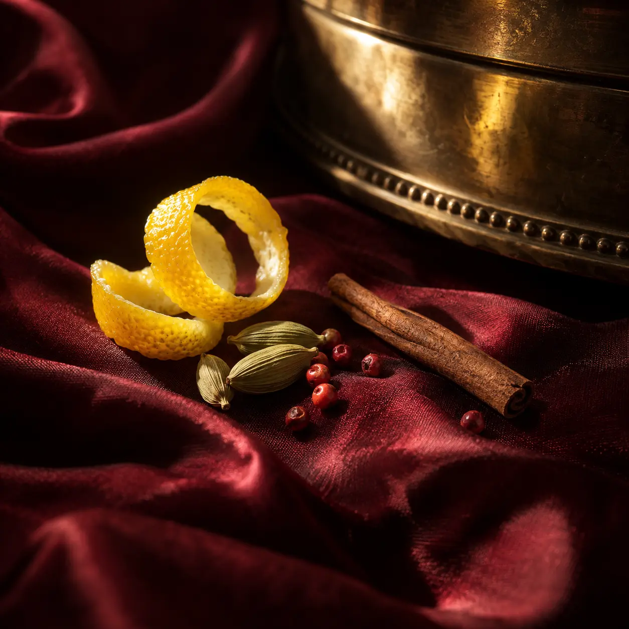 Atmospheric interpretation of a bright line through the spice.