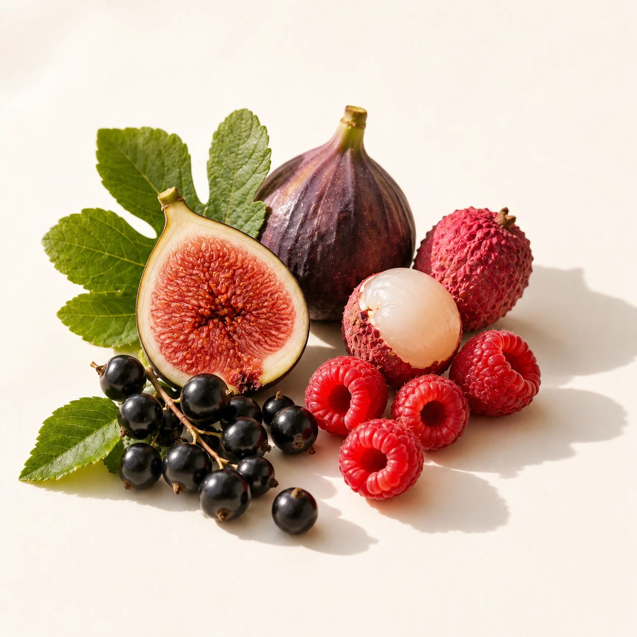 Atmospheric interpretation of fruit arrives first, dark and a little bruised.