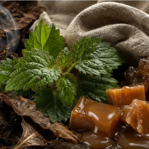 Atmospheric interpretation of cashmeran and patchouli hold the whole contradiction together.