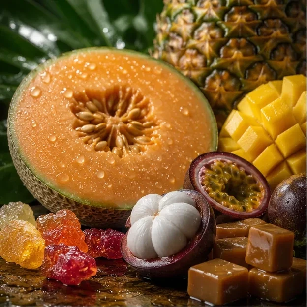 Atmospheric interpretation of genuinely candy-sweet, not a polite fruity top note.