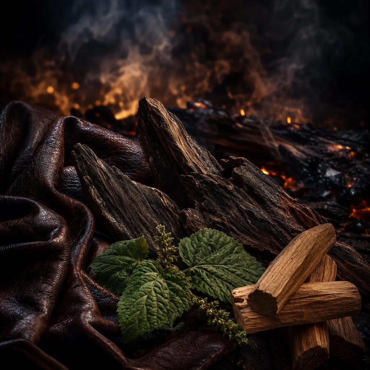 Atmospheric interpretation of dark woods settle into measured calm.
