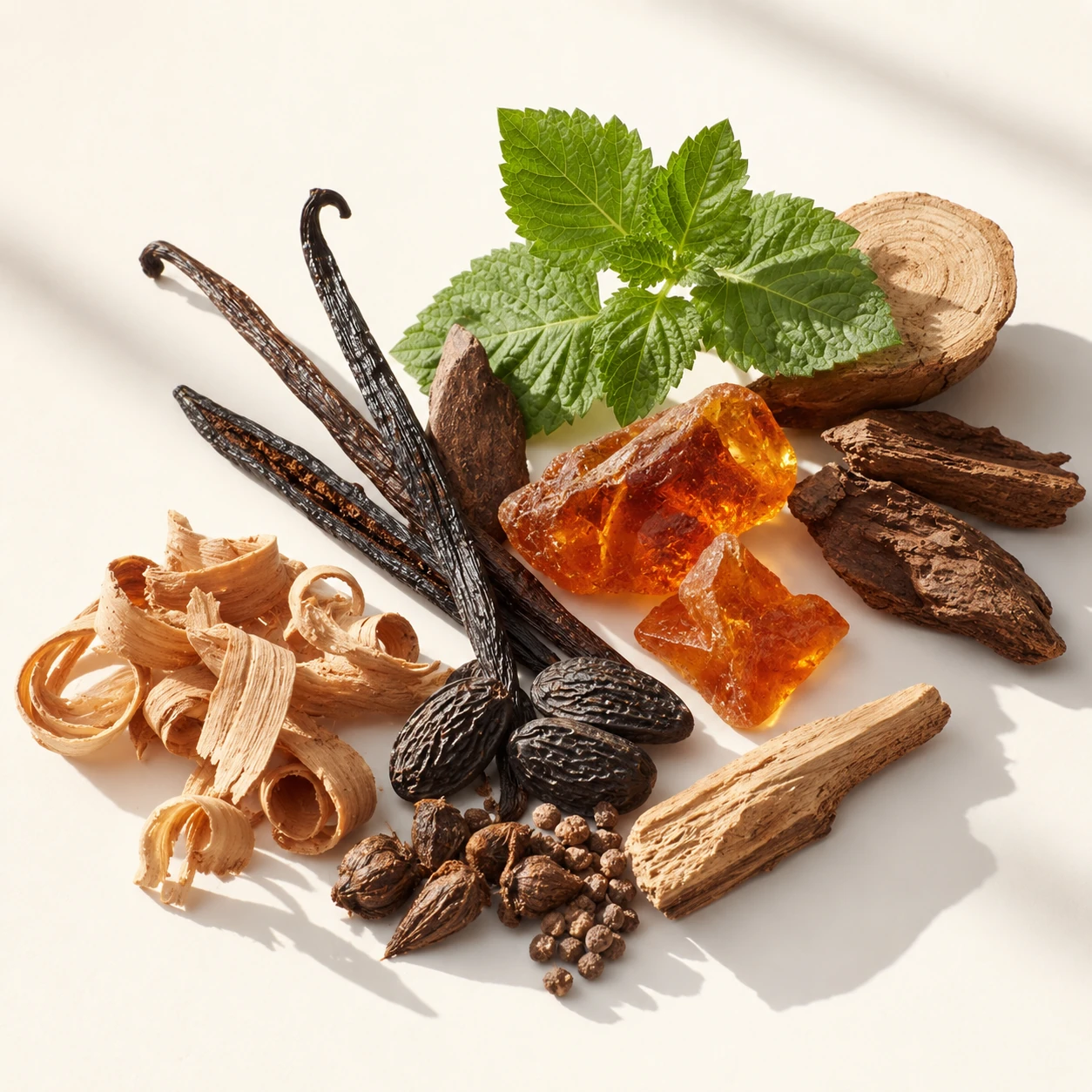 Atmospheric interpretation of a dense, animalic amber base that defines the entire fragrance.