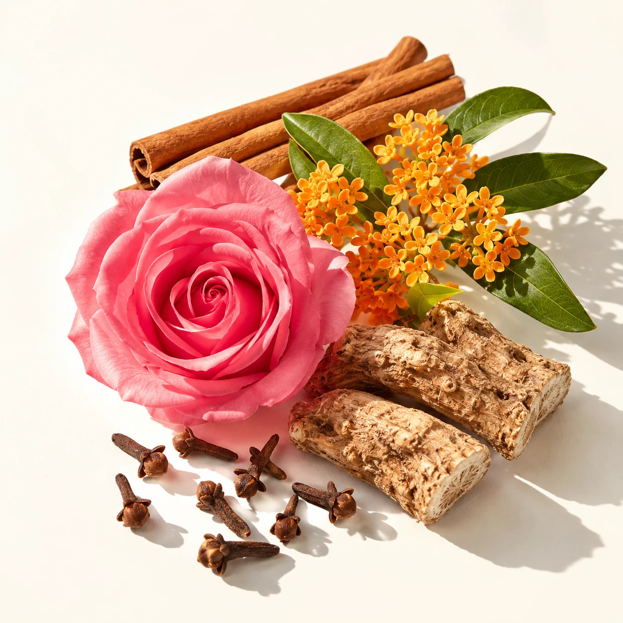 Atmospheric interpretation of a fast, spiced heart with no other flowers permitted.