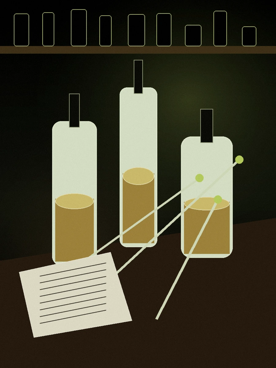 Editorial interpretation of The House of Creed’s perfume atelier