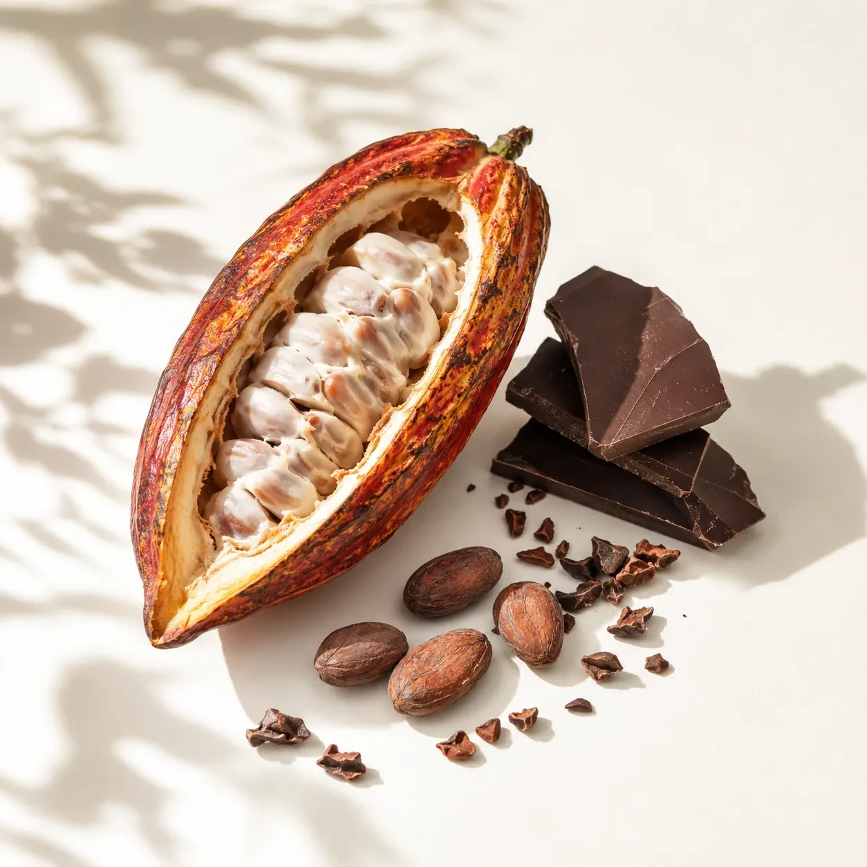 Atmospheric interpretation of the cocoa smoke accord takes over.